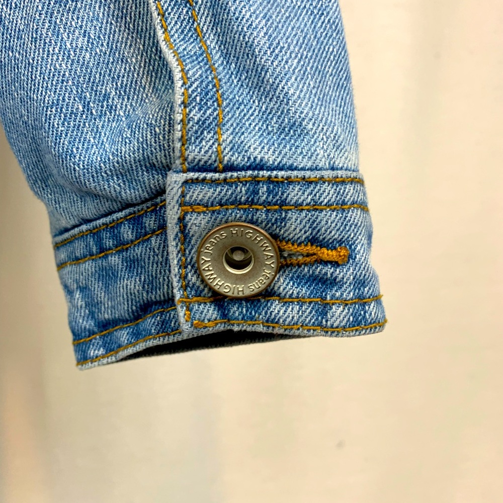 Highway Jeans faded jean jacket, size S - Picture 4 of 5